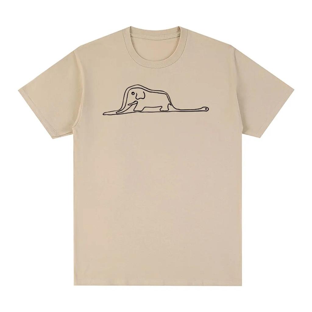 Little Le Petit Prince Vintage T-shirt Funny Cartoon Kawaii Graphic Harajuku Cotton Unisex T Shirt New Tee Tshirt Womens Tops