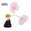 Underwater Silicone Leaves Aquarium Artificial Plant Ornament Soft Lotus Leaves Suction Cup Glow Decoration in The Dark Safe Accessory for