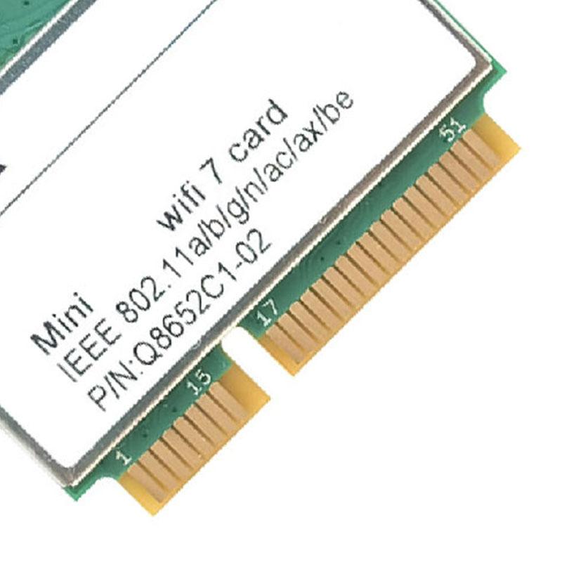 WiFi 5G Dual Band AX8 Mini PCIe 5.4 Bluetooth Single Network Card for Laptop