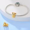 Charms Original Copper Golden Lion Beads Fit Bracelet Diy Fine Gift Women Delicate Jewelry Accessory
