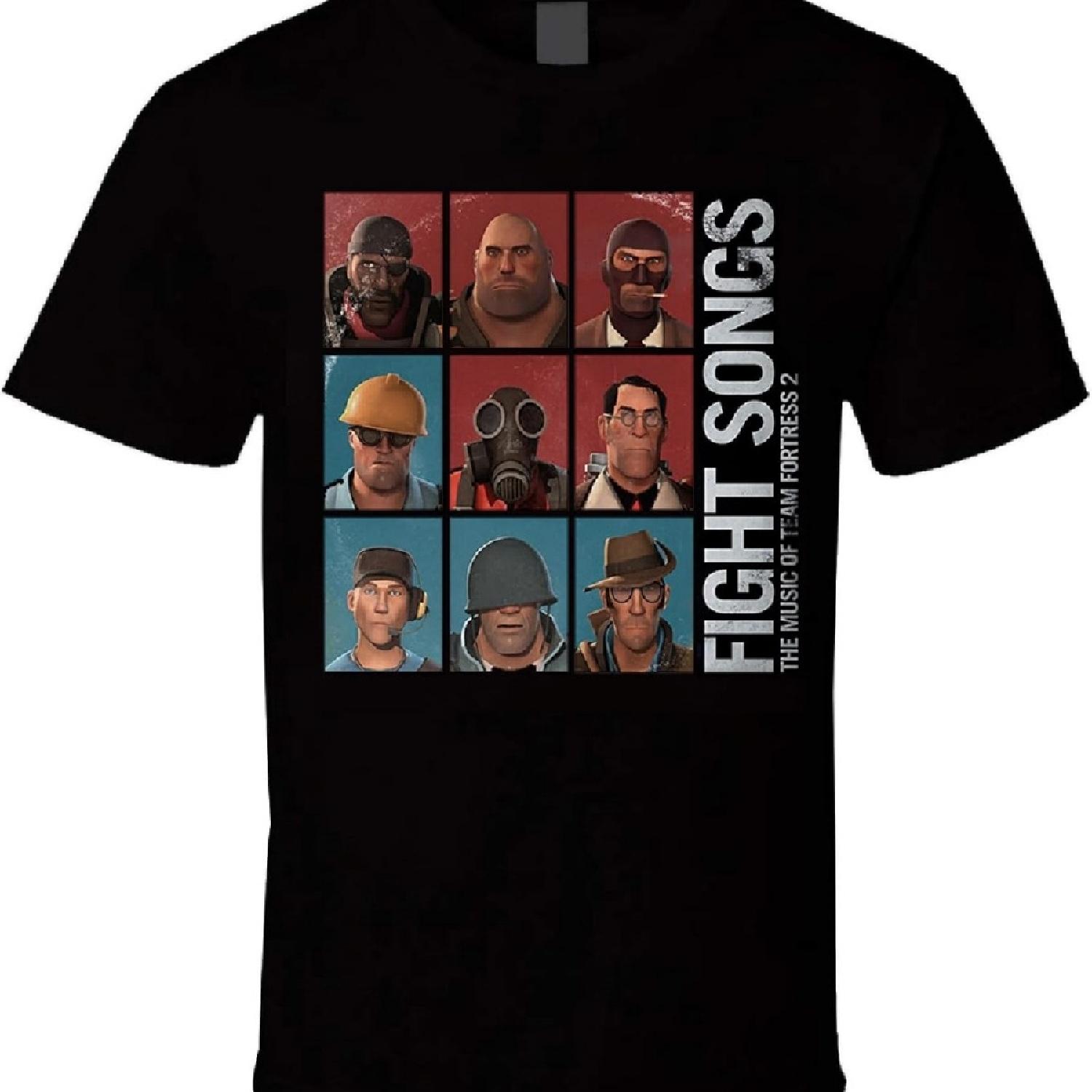 Медик Team Fortress 2 TF2 Футболка Тихий Медик Оперирует Футболки Видеоигр Черная S чёрный