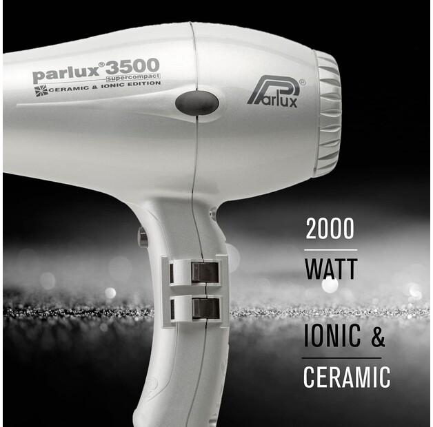 Hair Dryer Parlux 3500 Supercompact Silver