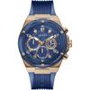 Poseidon Blue Silicone Men's Quartz GW0425G3
