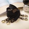 Vintage Elastic Unisex Suspenders with Non-slip Shoulder Straps for Men