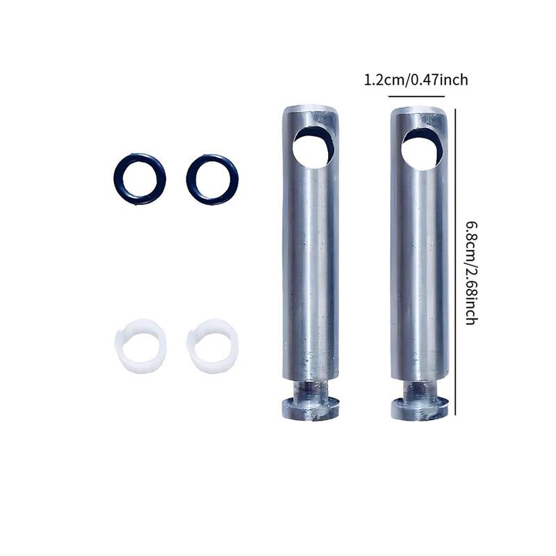 2Pcs Jack Oil Pump Plunger, Metal Universal Sturdy Cylinder Piston Plunger Parts Vertical 20 Ton Jack Accessories