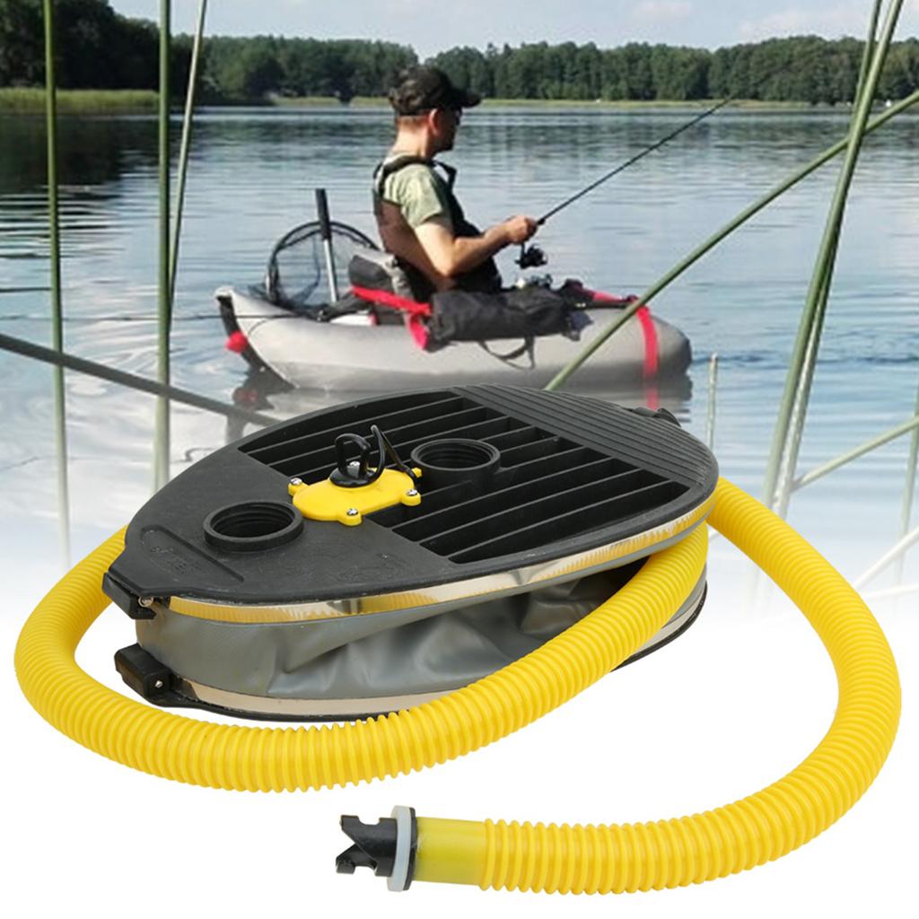 High Pressure 10L Boat Foot Pump Portable Inflatable Air Pump for Canoe Kayak Raft Rubber Boat