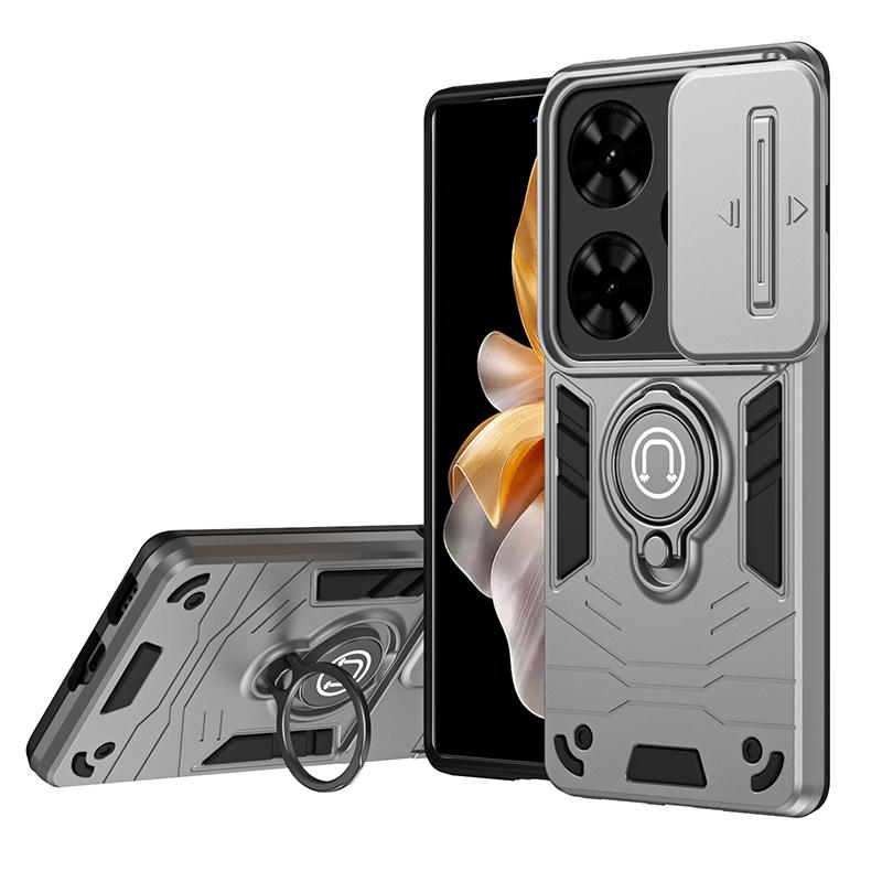 Luxury Shockproof Armor Magnetic Case For Tecno Spark 20 20C Spark 30 Pro Silicone Bumper Hard PC Back Cover For Tecno Spark 20C