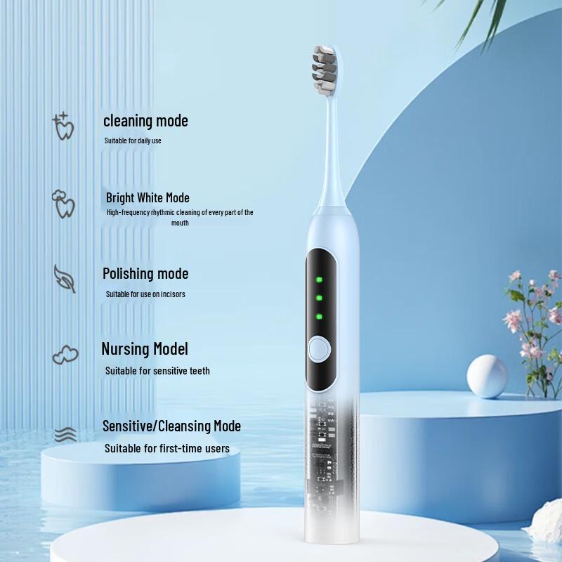 DSK Smart Sonic Electric Toothbrush CN Plug (adapter Included)