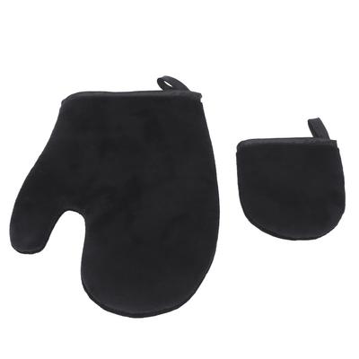 2 st Självbruningsvante Set Professionell Tvättbar Återanvändbar Bruningslotion Mousse Applikator Kit