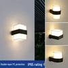 Contemporary Dual Head Outdoor Waterproof Wall Light for Courtyard, Staircase, Corridor, and Bedside