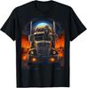 Truck Driver Big Rig Semi Truck Driver Halloween Costume T-Shirt Unisex T-Shirt