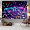 Underwater Two Sea Turtles Tapestry Room Decoration Wall Hanging for Living Room Bedroom, Dormitory, Birthday and Christmas Gifts