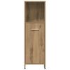 4 Piece Bathroom Furniture Set  Artisan Oak  Engineered Wood