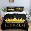 Hot Sale Fashion King Queen Bedding Set Single Twin Full King Size Cute Animals Bed Linen Adults Teens Bedroom Luxury Gift