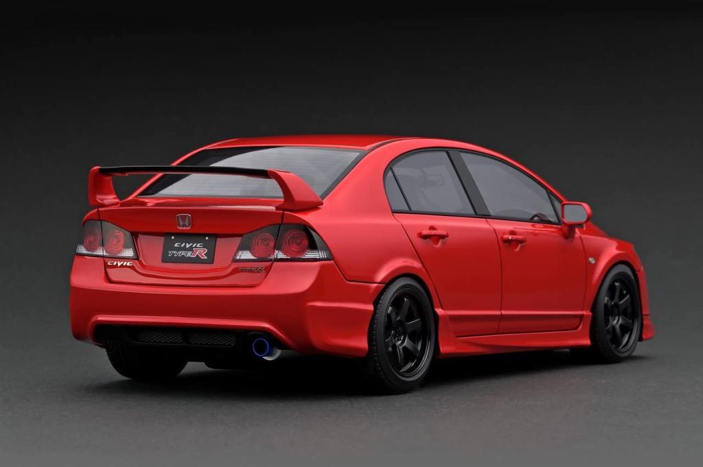 Ignition Model Honda CIVIC TYPE R Red Finished Product 1/18 (FD2)