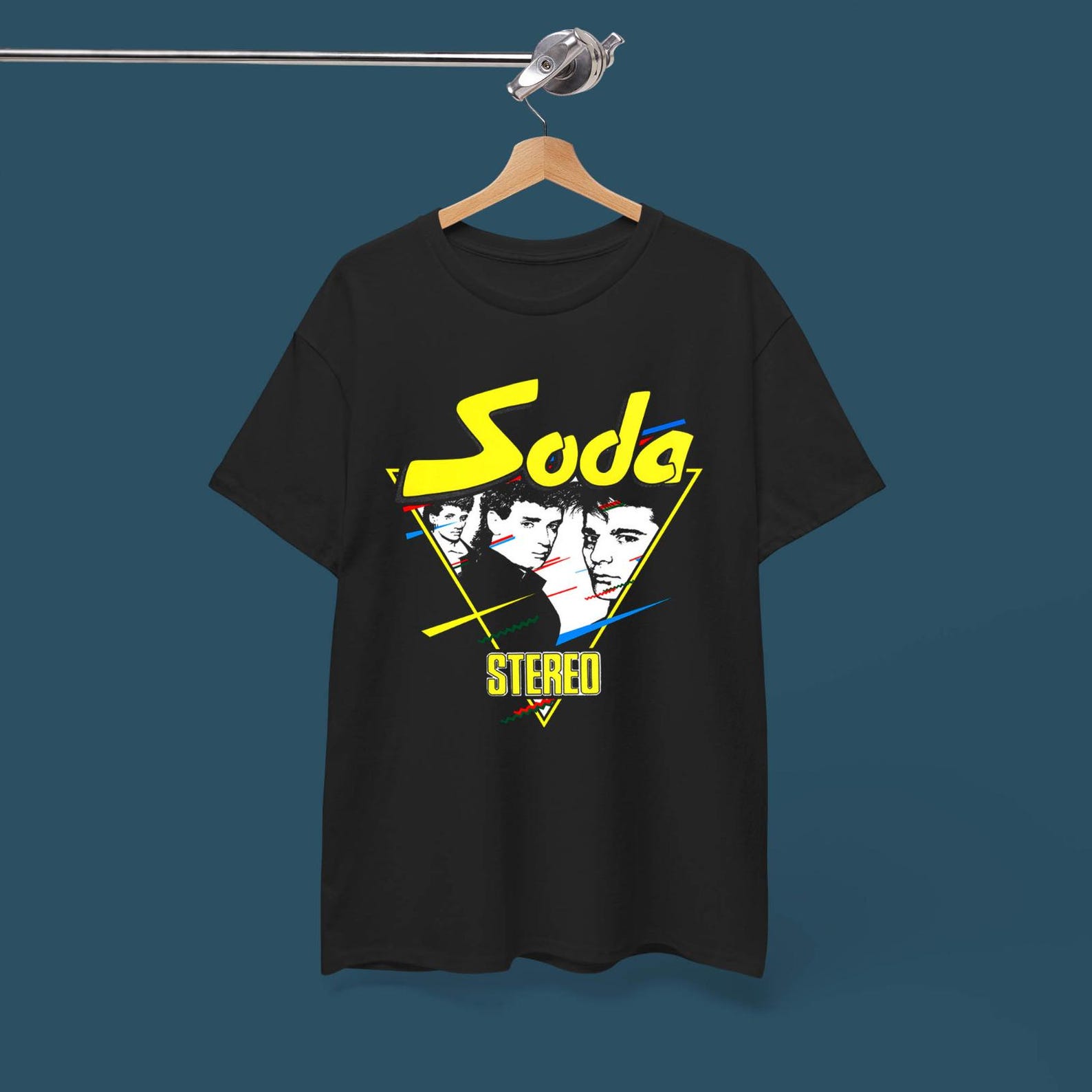 Soda Stereo T shirt New Wave T shirt Soft Cell Synthpop S