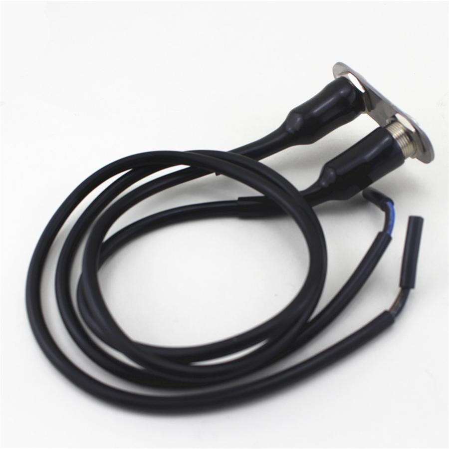 CNC Double Button Motorcycle Push Switch Green LED Momentary Engine Start Kill
