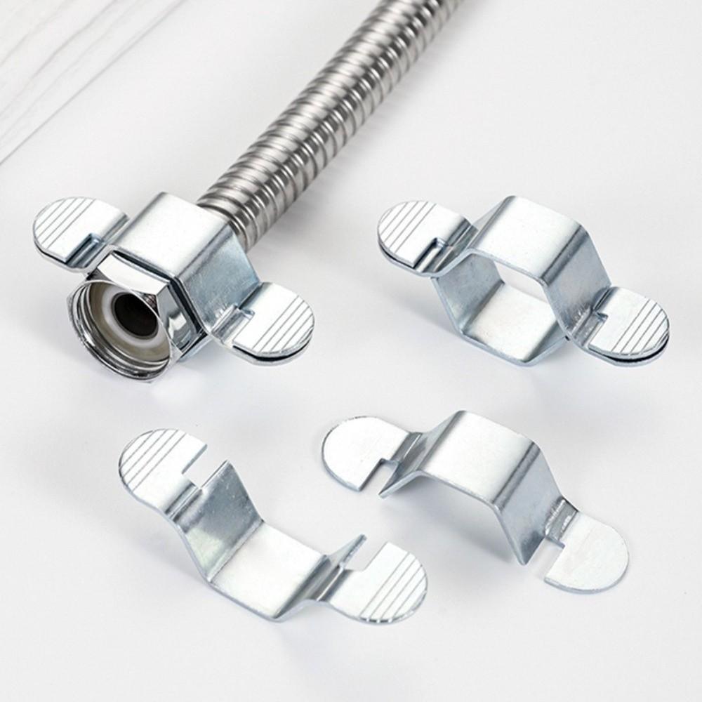 1/5Pcs Portable Stainless Steel Hexagon Nut Wrench Detachable Reusable Hex Wrench 4-point Pipe Hose Wrench Pipe Water Heater