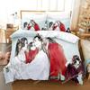 Heaven Official's Blessing Tian Guan Ci Fu Beddengoed Set Cartoon Anime Set Volwassen Kind Slaapkamer Dekbedovertrek Sets 3D Kawaii026