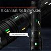 Long RangeTorch With Luminous Strip High Power LED Flashlight USB Rechargeable Powerful Lantern Strong Light Lamp