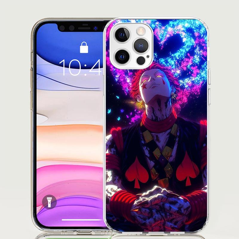 

Huner X-Hunters Hisoka Phone Case for Apple iPhone 17 Air 16 15 Plus 14 + 13 Mini 12 11 Pro Max 7 8 SE 16Max Soft Shell Cover Co iPhone 14 Pro