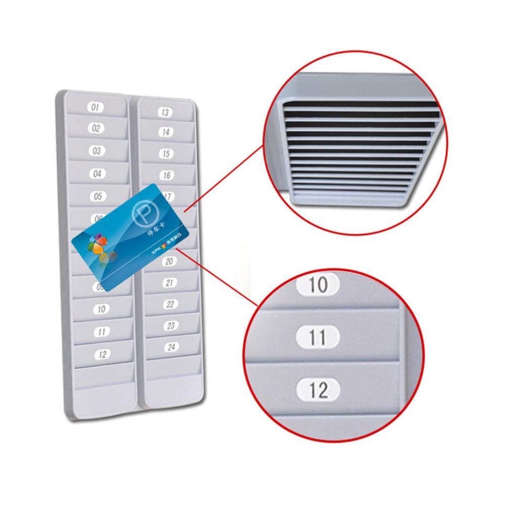 

Тип пластиковой карты Держатель для карт с 24 карманами Слот для инвентаря Вставка карты сотрудника Офис