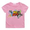 Wild Kratts Pony RainbowDash Cartoon T-shirt 100% Short Sleeve Tshirt Camisetas Cotton Anime Tee-shirt Kawaii Children Clothing
