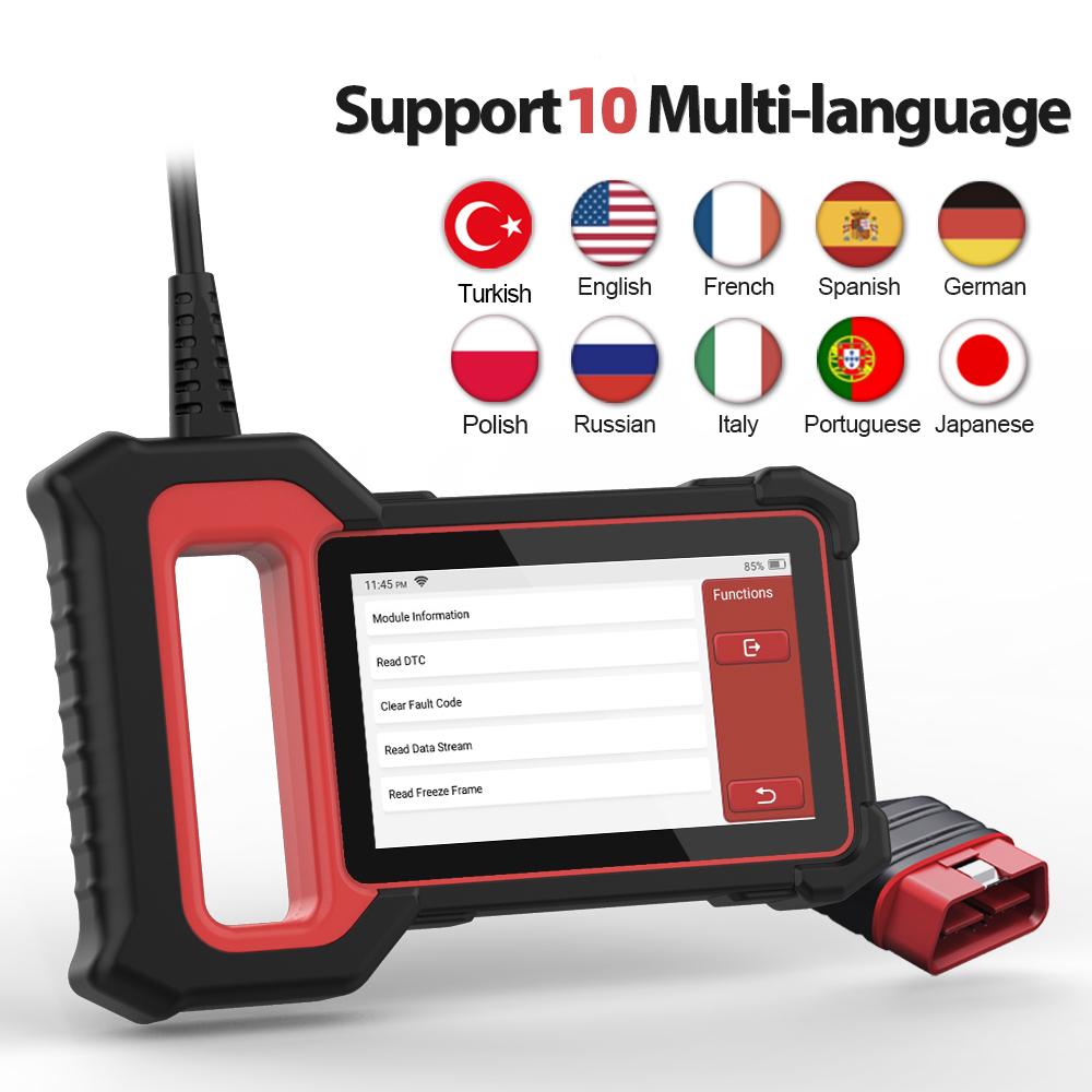 Thinkscan Plus S7/S6/S5/S4 Diagnostic Tools Diagnose 7 System 5 Reset Free Lifetime Autotools Car Obd2 Scanner Code Reader Tools