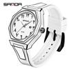 SANDA Top Brand Luxury Men's Quartz Watch Waterproof Calendar Luminous New Design Creative Series Luxury Luminous Man Wristwatch
