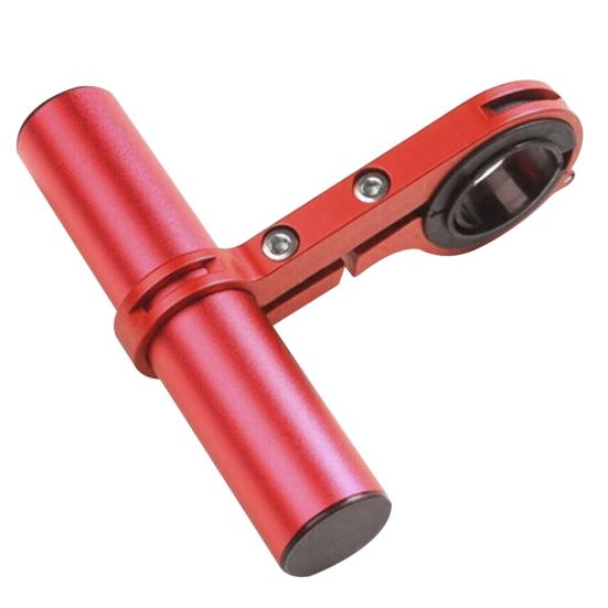 Bike Bicycle Handle Bar Extension Lamp Light Phone Extender Mount Bracket Holder