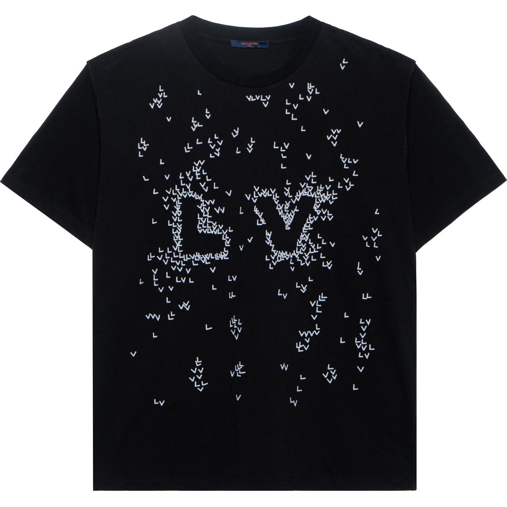LOUIS VUITTON LV Spread Embroidery T-Shirt