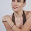 Bracelet Luxenter fini en rhodium - Cuetz