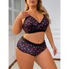 Plus Size Sexy Lingerie Set Push-up Adjustable Bra Set Sexy Lingerie Pure Desire Thin Breathable Bra