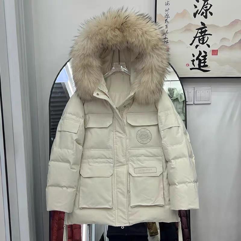 

Pink tooling down cotton clothes women s winter new fashion thickened fashion warm pie overcome coat women S