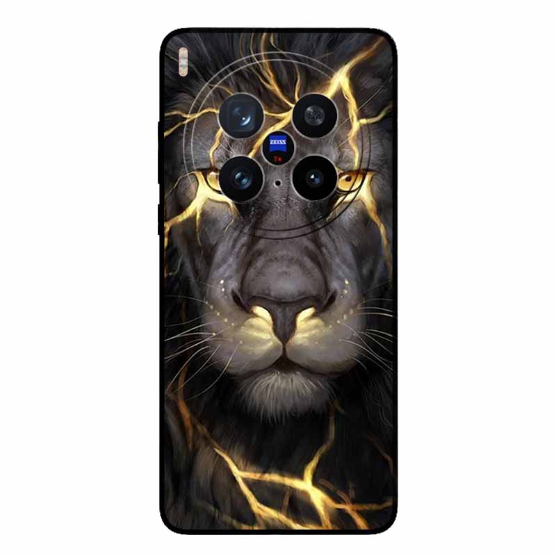 For Vivo X200 Ultra 5G Case Fashion Black Silicone Back Cover Case for X200 Ultra Protective Bumper VIVO X200 Ultra Phone Funda