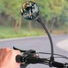 Bicycle Rearview Mirror Adjustable Wide Angle Rearview Mirror Rotatable Mirro