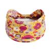 Bohemian Retro Print Yoga Headband: Wide African-Inspired Headscarf for Women