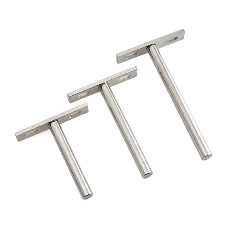 Upgraded Shelf Brackets Pack of 4 Rust Resistant & Corrosion Proof Supports Functional Shelf Brackets for Homes & Office