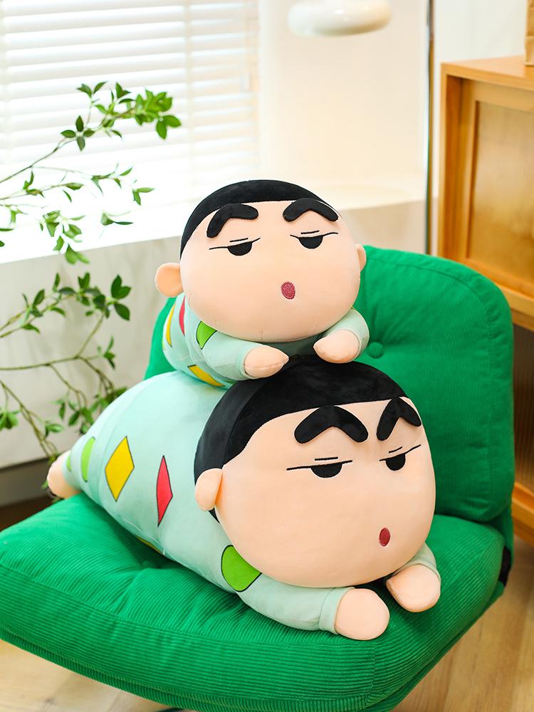 

Creative Cartoon Little Boy Plush Pillow Doll in Pajamas - Perfect Birthday Gift for Kids 60 cm небесно-голубой