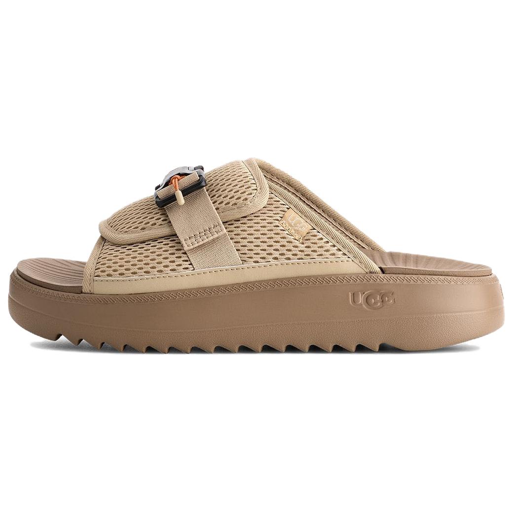 

UGG Maxxer Slide 2.0 Plush Fuzzy Simple Comfortable Slide Sandals Men Sandals Brown 1167871-MDSD 45
