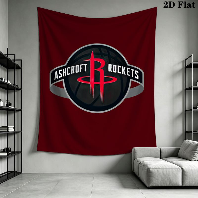 Rockets Basketball Team Logo Print Bedding 1 Duvet Cover 2 Pillowcase Without Core Duvet Cover And Pillowcase Christmas Birthday Gift