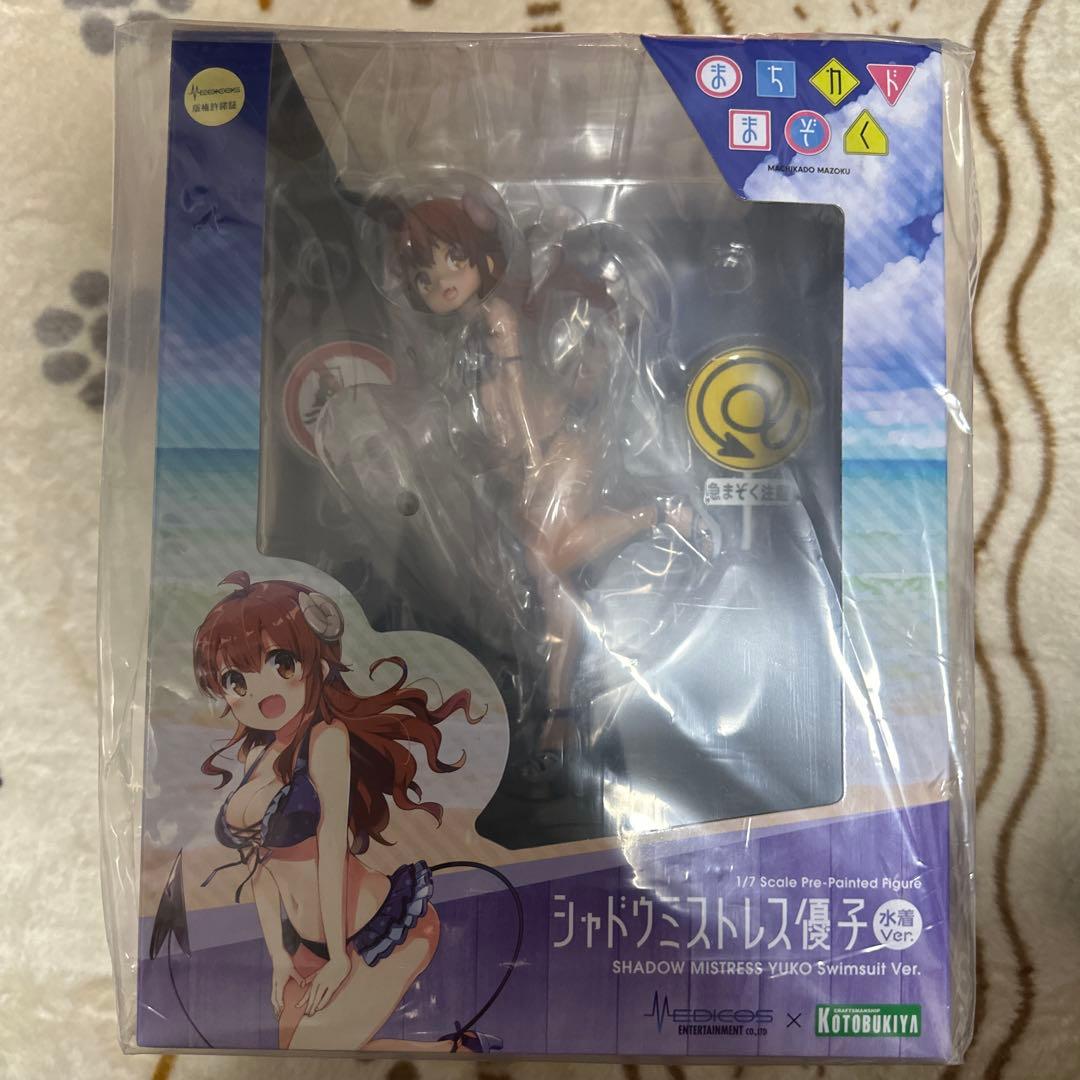 

[USED] Kotobukiya Machikado Mazoku Shadow Mistress Yuko Figure Swimsuit Ver.