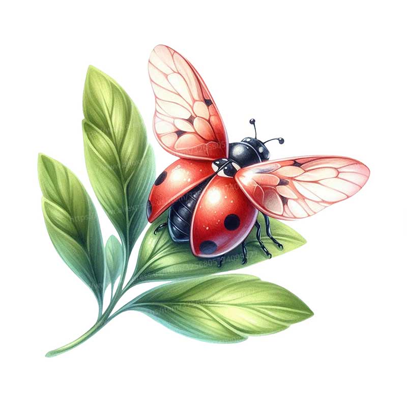 Cute Ladybug Cartoon Car Sticker Waterproof Styling Automobiles Motorcycle Exterior Accessories Vinyl Decals Y209
