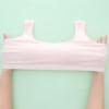 Puberty Girls Bra Children Vest Breathable Underwear Girl Tube Tops Soft Padded Teens Seamless Washable Bras
