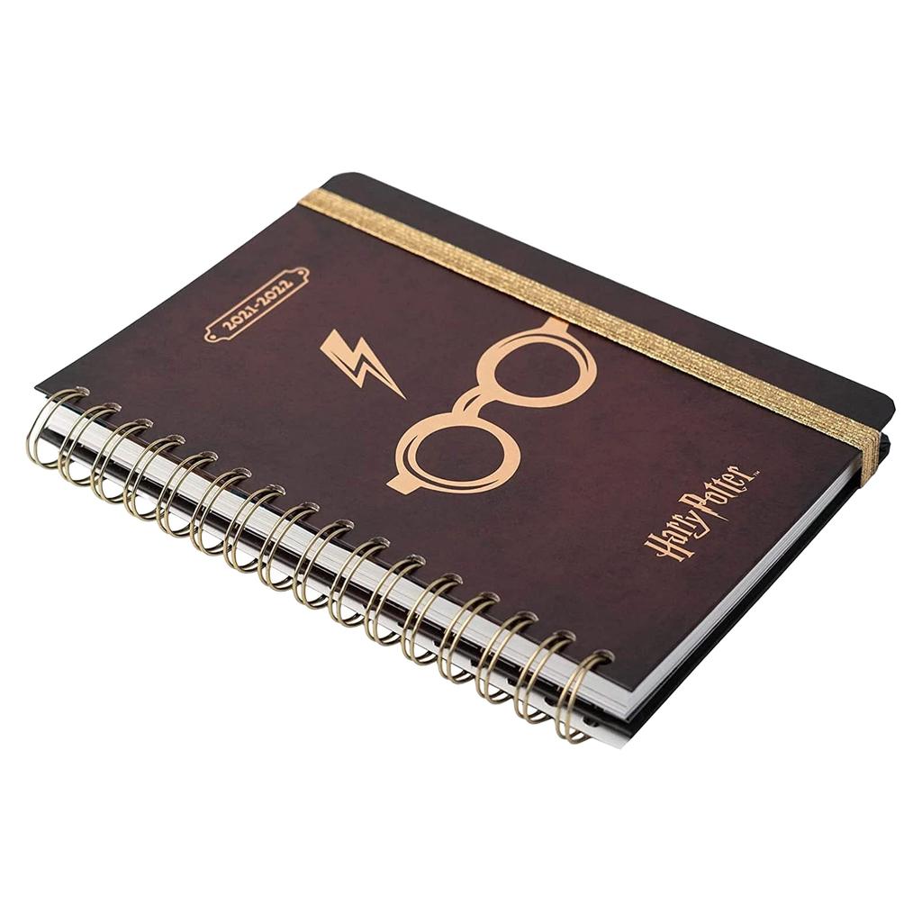HARRY POTTER 2021-2022 Lightning Bolt & Glasses A5 Notebook