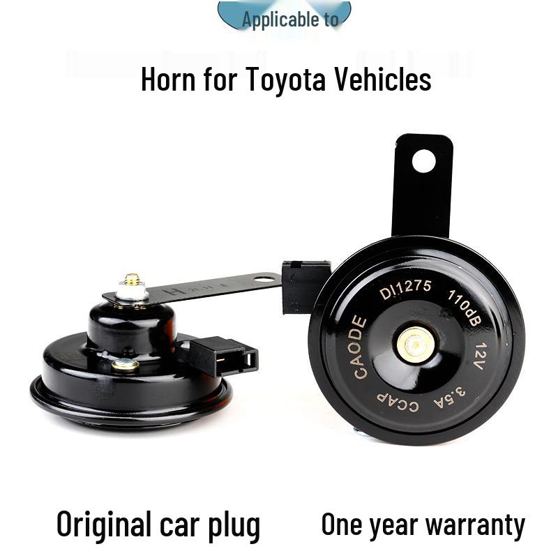 Waterproof Trumpet Horn for Toyota Avalon, Izoa, Yaris, Corolla, Levin, and Highlander