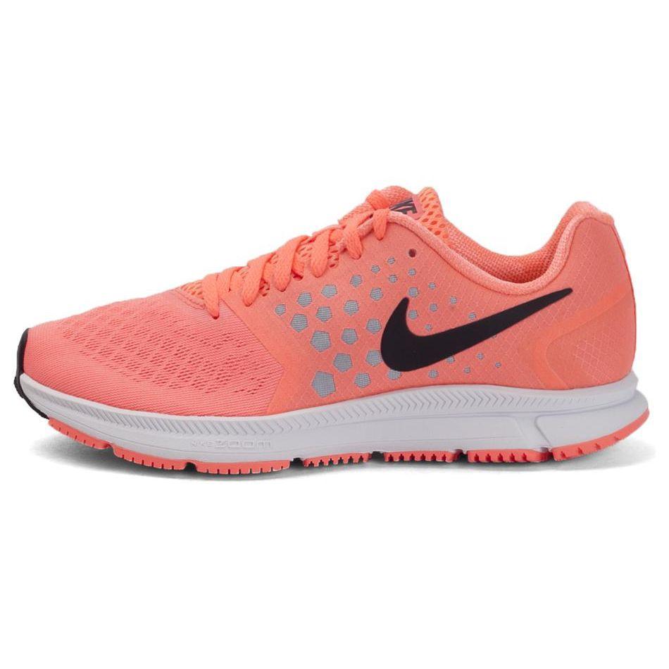 Nike Zoom Span 1 Comfortable Shock Absorption Durable Low Top Running Shoes Women Sneaker Pink White 852450-601