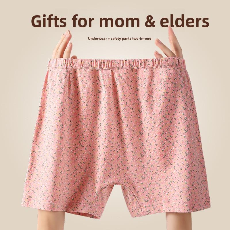 And Spring Leisure Ladies Autumn Home Comfortable Cotton Loose Type Senior High Waist Flat Angle Underwear