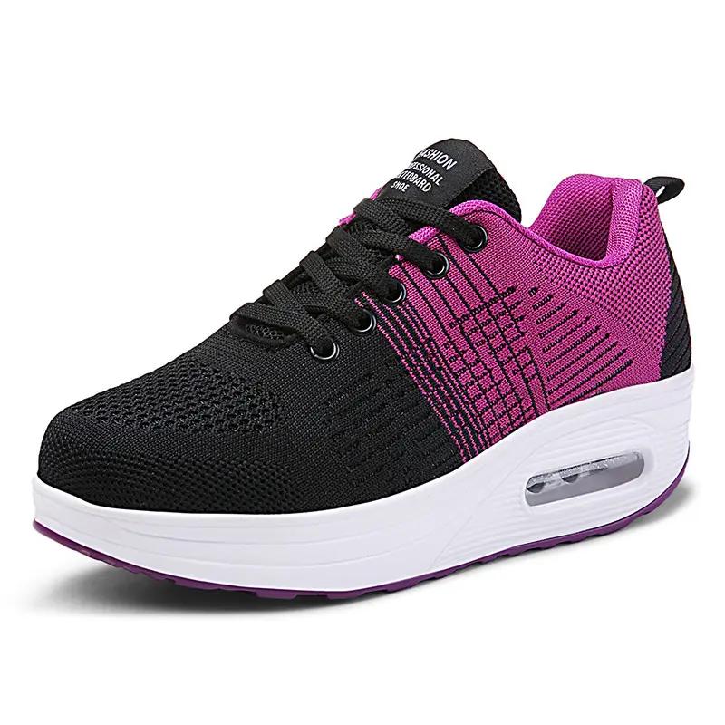 Platform Sport Shoe Tenis Zapatillas Footwear Sneakers Womens Black Shoes for Women Air Casual Chunky Woman Trendy Vulcanized Sh