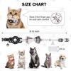 Airtag Cat Collar with Bells and Bowtie -Safety Elastic Band Kitten Collar for Apple Air Tag Holder- Cute GPS Cat Tracker Collars for Girl Boy Cats